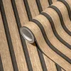 Profhome 391091-GU Holz Tapete Streifen matt beige braun Produktbild-Vorschau 2