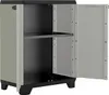 Keter Lagerschrank Niedrig Planet Grau und Schwarz Produktbild-Vorschau 2