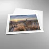 Poster - Poster ohne Rahmen - Westen Sonne Düne - 50x40 cm Produktbild-Vorschau 3