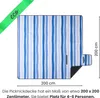 wometo eco-line Picknickdecke 100% recyceltes Fleece Produktbild-Vorschau 4