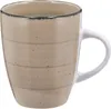 Kaffeebecher Steingut 6er Set beige 360ml 9x11cm Tasse Produktbild-Vorschau 4