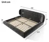 Flieks Polsterbett 140x200cm mit Kopfteil, Doppelbett Produktbild-Vorschau 4
