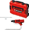 A red Einhell tool case, a screwdriver, and a strip of screws are displayed against a white background. Voir les images du produit