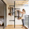 Teleskop Garderobenständer ausziehbar 100-310cm, mit 5 Produktbild-Vorschau 7