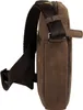 Side view of a brown crossbody bag. Podgląd zdjęcia produktu