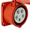 Prise encastrée CEE droite 400V 32A 5P 75x75 mm Voir les images du produit 3