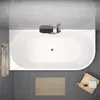 Wanna wolnostojąca przyścienna NAROŻNA PULA LEWA 140 x 70 Podgląd zdjęcia produktu 4