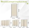 Angel Living Paravent 1 Teilig 81 x 180 cm Stoff Raumteiler Produktbild-Vorschau 7