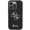 A black iPhone case with the Guess logo and name. Anteprima dell’immagine prodotto