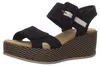 Rieker Damen Sandalette mit Plateau und großer Schnalle Produktbild-Vorschau 8