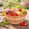 Weidenkorb Zweifarbig mit Henkel Osterkorb & Präsentkorb 34 Produktbild-Vorschau 7