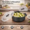 Mikrowellengeschirr 3er Set Mikrowellen Schalen Menüteller Produktbild-Vorschau 2