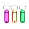 9 stücke Wasserdichte Mini Aluminium Pille Box Fall Produktbild-Vorschau 4