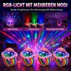 Disco Armband LED Licht, 4 Stück RGB Partylichter mit Produktbild-Vorschau 3