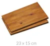 Set di 2 taglieri in acacia, da portata, 23 x 15 cm, Kesper Anteprima dell’immagine prodotto 5