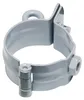 INEFA Rohrschelle mit Gewinde DN100 / 100mm, Grau Produktbild-Vorschau 1