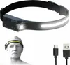 . Latarka czołowa LED z czujnikiem ruchu IPX4 USB-C 1200 Náhľad obrázku produktu 6