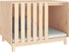 vidaXL Buda dla psa 100x70x72 cm z litego drewna sosnowego Podgląd zdjęcia produktu 5