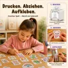 KI Voice Sticker Drucker Tintenloser mit App,  20 Sprachen Produktbild-Vorschau 3