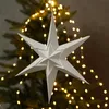 Papierstern LUNA - Dekostern - Weihnachtsstern - hängend - 6-zackig - D: 30cm - weiß Produktbild-Vorschau