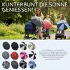 BAMBINIWELT Sonnenschirm für Kinderwagen Ø68cm UV-Schutz50+ Produktbild-Vorschau 6
