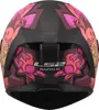 LS2 FF820 Rapid III Poppies Casco, nero/rosa, XS (53/54) Anteprima dell’immagine prodotto 7