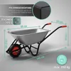 Schubkarre Bau Garten Hof Transport Karre 100 Liter 250 kg Produktbild-Vorschau 4