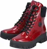 Rieker Y0220 33 Damen Schnürboots Rot, Rot, Gr. 38 Produktbild-Vorschau 6