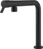 A black faucet on a white background. Produktbild-Vorschau