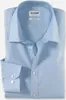 A folded light blue men's dress shirt. Produktbild-Vorschau