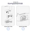 Aktivkohlefilter geeignet für Geberit AquaClean - Geeignet Produktbild-Vorschau 3