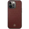 Handyhülle Case iPhone 13 Pro Mercedes Cover Echtleder rot Produktbild-Vorschau 7