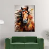 Pferd frontal Colour PopART Leinwandbild Wandbild Produktbild-Vorschau 3