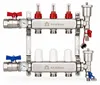 Heizkreisverteiler 11-fach Edelstahl Fußbodenheizung mit Produktbild-Vorschau 9
