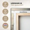 MuchoWow® - Leinwandbilder - Abstrakt - Schwarz - Farbe - Produktbild-Vorschau 3