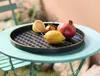 Plateau "Venezia" en métal, anthracite, Ø 40 cm, Plateau de Voir les images du produit 1