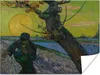 MuchoWow® Poster Der Sämann - Vincent van Gogh 120x90 cm - Produktbild-Vorschau 1