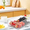 Kühlschrank Organizer 6er Set Stapelbare Fridge Organizer Produktbild-Vorschau 2