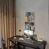 Biurko dla gracza komputerowe czarne duże nowoczesne 120 cm Podgląd zdjęcia produktu 3