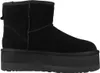 A black UGG Classic Mini Platform boot is shown against a white background. Voir les images du produit
