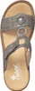 Rieker Damen Clog Pantolette Applikation zarte Details Produktbild-Vorschau 11