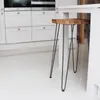 4 x Tafelpoten van 71 cm, model "Hairpin", met 3 strepen - Productafbeelding-voorbeeld 5