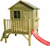 Kinderspielhaus mit Rutsche und Leiter Spielhaus Produktbild-Vorschau 3