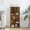 A living room setting with a sofa and a bookshelf. Produktbild-Vorschau