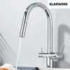 Jana | 3-drożna chromowana bateria wyciągana | bateria Podgląd zdjęcia produktu 2