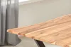 Esstisch Akazie naturfarben 300 x 100 cm geschlossenes Produktbild-Vorschau 4
