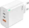 65W USB-C Schnellladegerät PD mit 3-Ports Kompaktes Produktbild-Vorschau 1