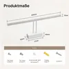 EMKE LED Lampe à miroir Lampe à miroir IP44 pour salle de Voir les images du produit 5
