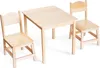 Mamabrum table d'enfant en bois avec 2 chaises - bois de Voir les images du produit 13