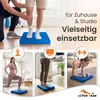 Blaues Balance Pad 40x33x5 cm aus TPE-Schaum mit Produktbild-Vorschau 6